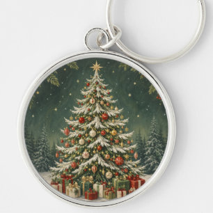 The Winter Woodland's Crown Jewel Keychain