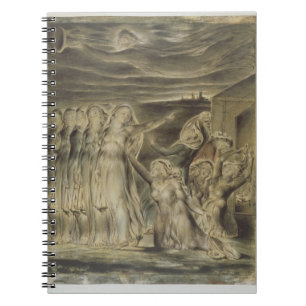 The Wise and Foolish Virgins, c.1822 (w/c and pen Notebook