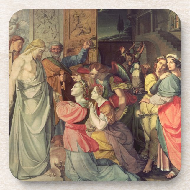 The Wise and Foolish Virgins Coaster (Front)