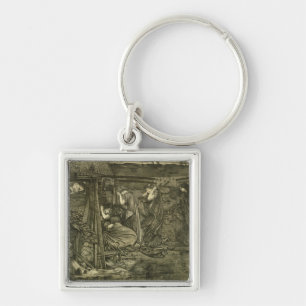 The Wise and Foolish Virgins Keychain