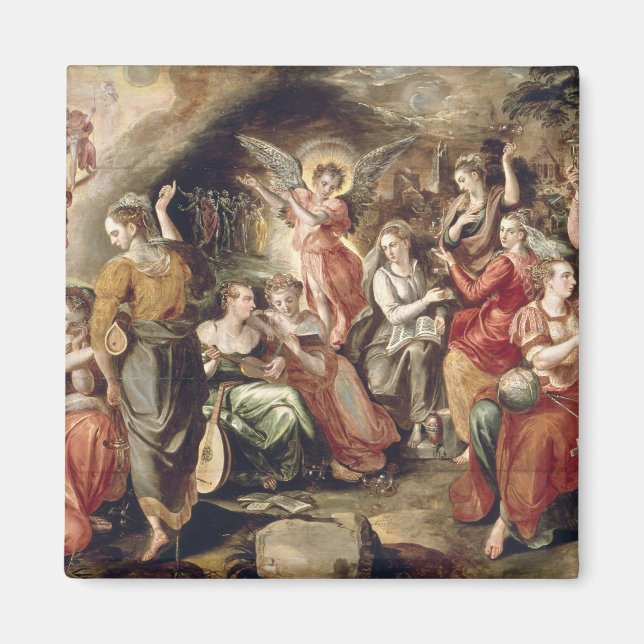 The Wise and the Foolish Virgins Magnet (Front)