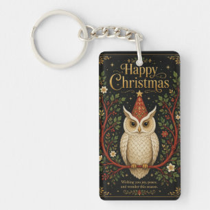 The Wise Messenger’s Yuletide Bloom Keychain