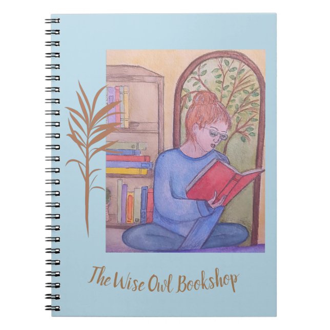 The Wise Owl Bookshop- Notebook (Front)