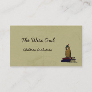 The Wise Owl Business Card
