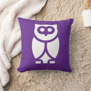 The Wise Owl Throw Pillow