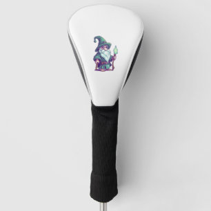 The Wise Wizard Gnome   Golf Head Cover