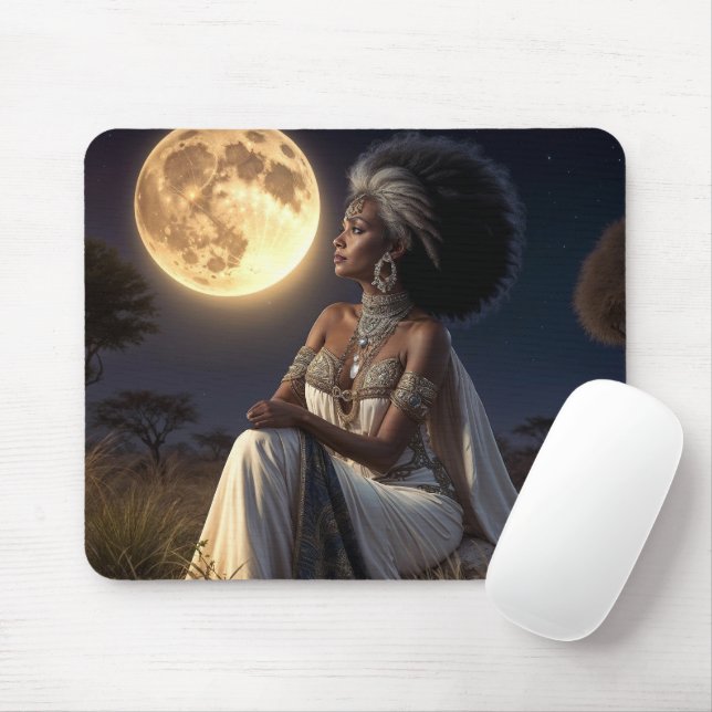 The Wise Woman Mouse Pad (With Mouse)