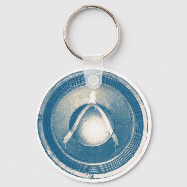The Wishbones speaker keychain (Front)