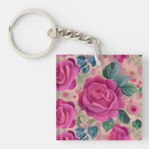 The Wisper Of Roses - Soft And Serene Keychain
