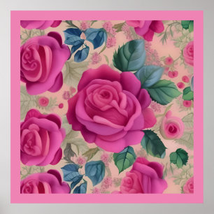 The Wisper Of Roses - Soft And Serene Poster