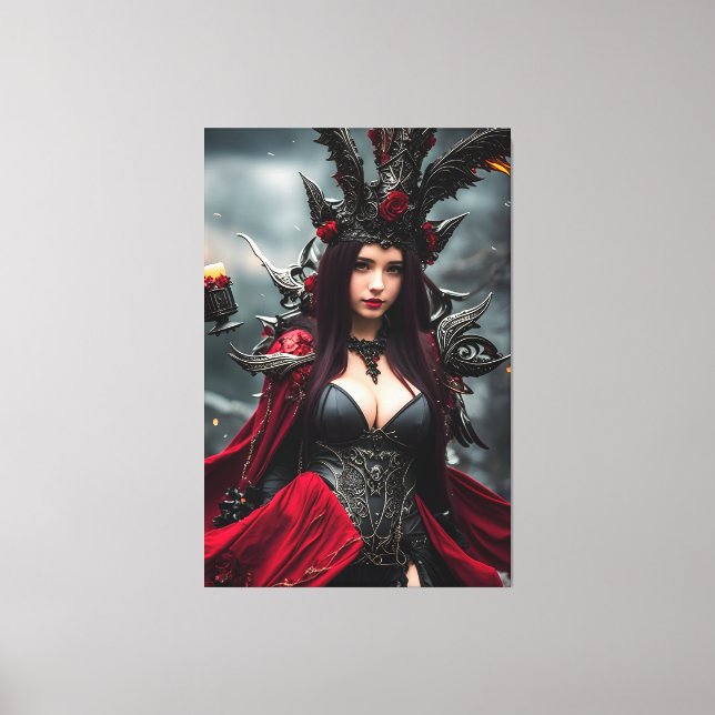 The Witch 004 Canvas Print (Front)