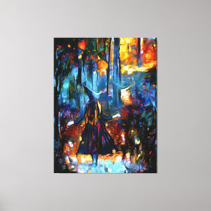 The Witch Canvas Print