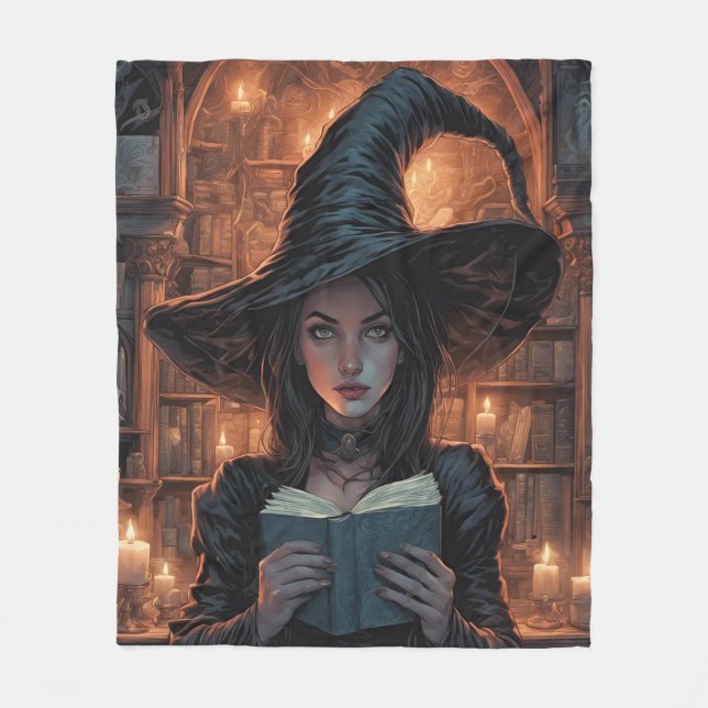 The Witch Fleece Blanket (Front)