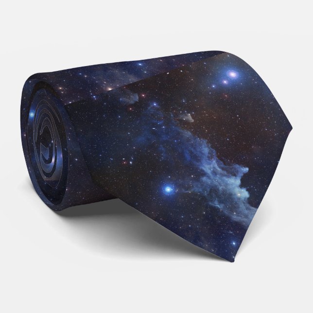 The Witch Head Nebula Tie (Rolled)