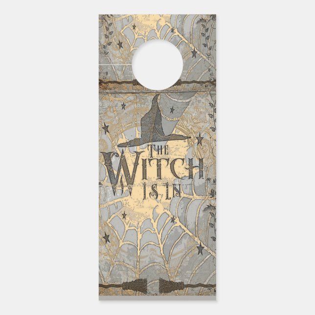 The Witch is In Door Hanger (Front)