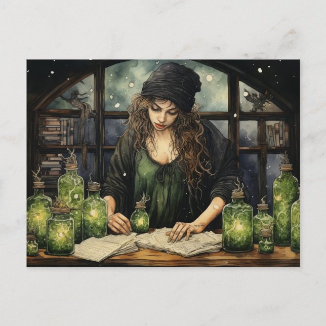 The Witch Postcard (Front)
