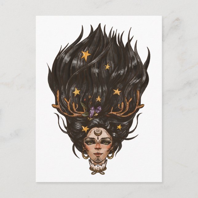 The Witch Postcard (Front)