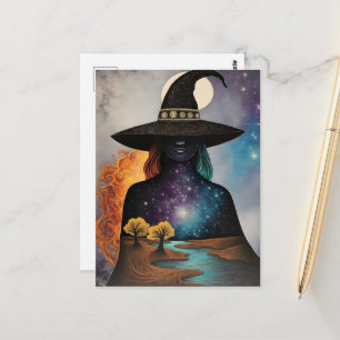The Witch Protector of Nature Postcard