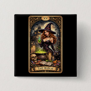 The Witch’s Brew 2 Inch Square Button