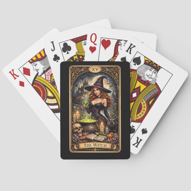The Witch’s Brew Playing Cards (Back)