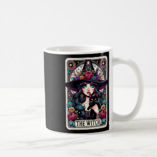 The Witch Tarot Card Halloween Gothic Witchy Vibes Coffee Mug