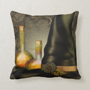 The Witches Hat Throw Pillow