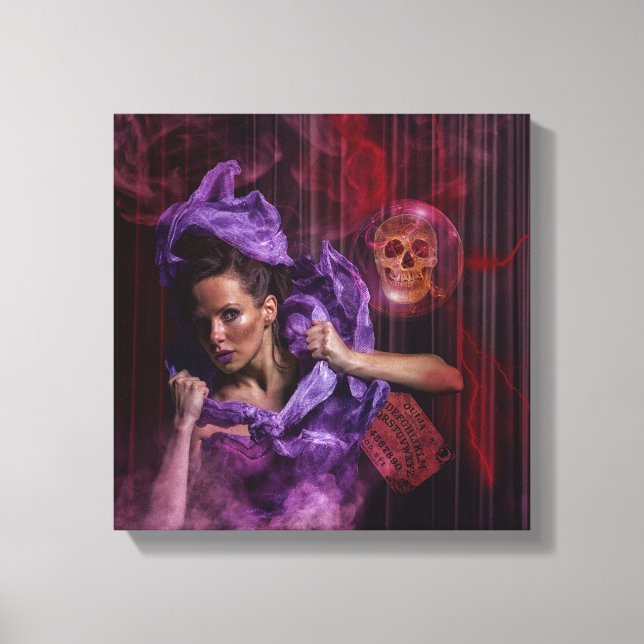 The Witches Ritual Canvas Print (Front)