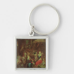The Witches' Sabbath, 1606 Keychain