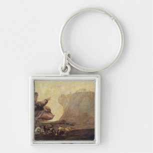 The Witches' Sabbath, c.1819-23 Keychain