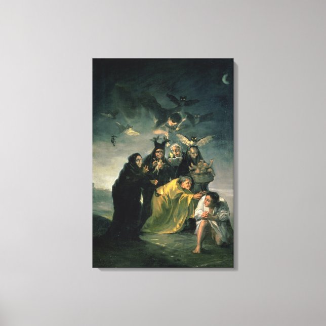 The Witches' Sabbath Canvas Print (Front)