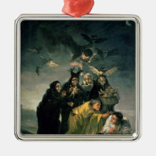 The Witches' Sabbath Metal Ornament