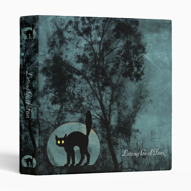 The Witch's Cat Binder (Front/Spine)