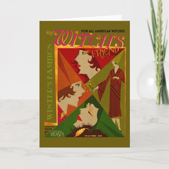 The Witch's Friend November Magazine Card (Front)