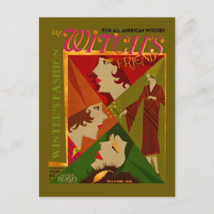 The Witch's Friend November Magazine Postcard