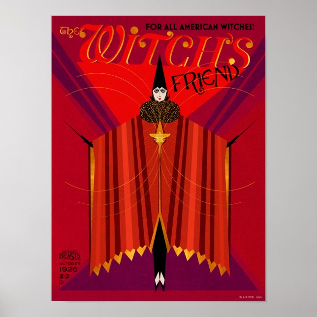 The Witch's Friend October Magazine Poster (Front)