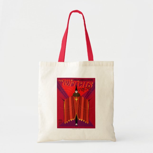 The Witch's Friend October Magazine Tote Bag (Front)