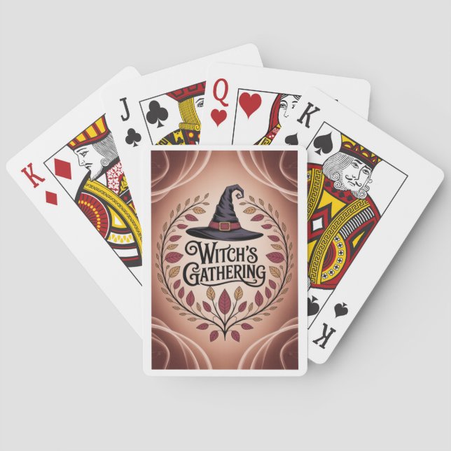 The Witch's Gathering Playing Cards 03 (Back)