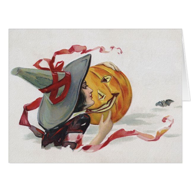 The Witch's Kiss: a Jack o Lantern on Halloween (Front Horizontal)