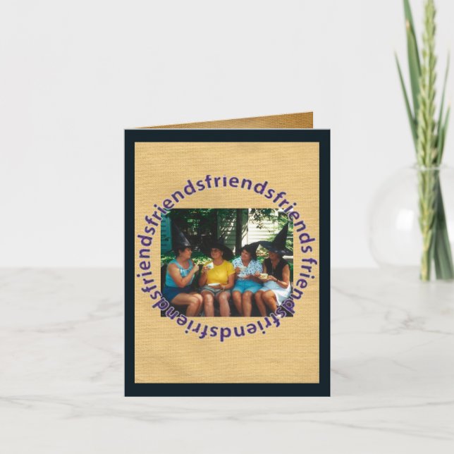 The Witchy Friends are in for Halloween Card (Front)