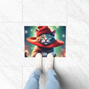 the wizard cat doormat