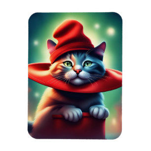 the wizard cat magnet