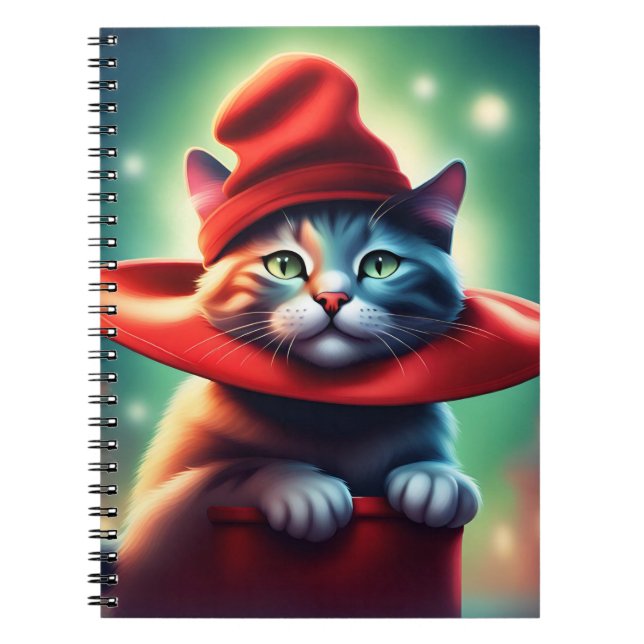 the wizard cat notebook (Front)