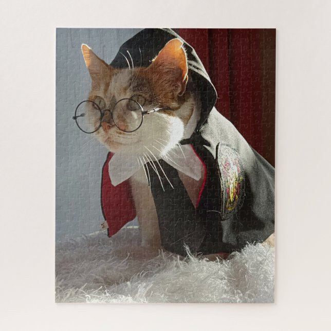 The Wizard Cat Puzzle (Vertical)