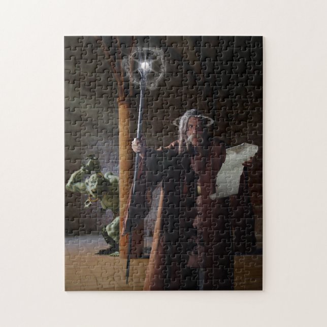 The Wizard Jigsaw Puzzle (Vertical)