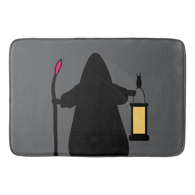 The Wizard Large Sized Bath Mat (Front)