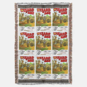 The Wizard of Aus Movie Parody Throw Blanket