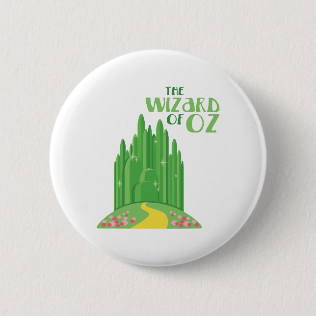 The Wizard of Oz 2 Inch Round Button (Front)