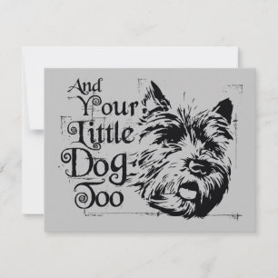 The Wizard Of Oz™ And Your Little Dog, Too Card
