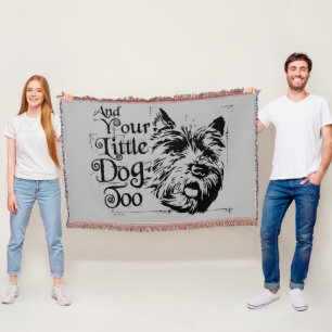 The Wizard Of Oz™ And Your Little Dog, Too Throw Blanket