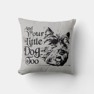The Wizard Of Oz™   And Your Little Dog, Too Throw Pillow